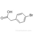 Acide benzèneacétique, 4-bromo - CAS 1878-68-8